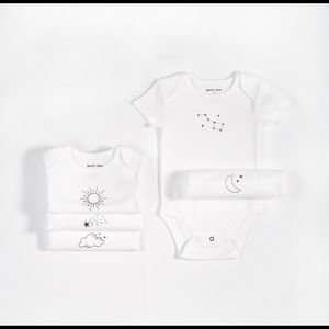 Essential Bodysuits with Organic Cotton (5 Pack)